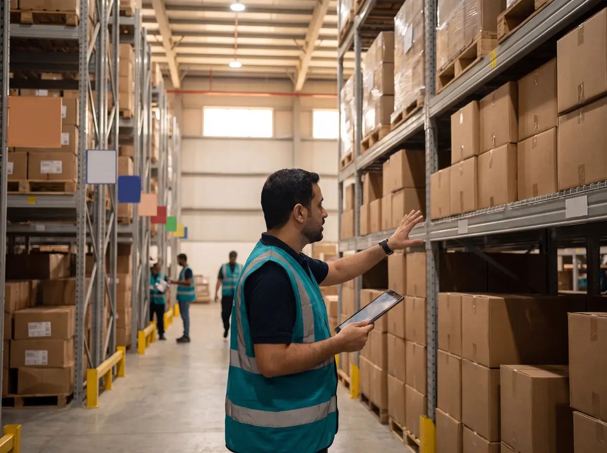 Warehouse layout modeling in the Sirdab WMS
